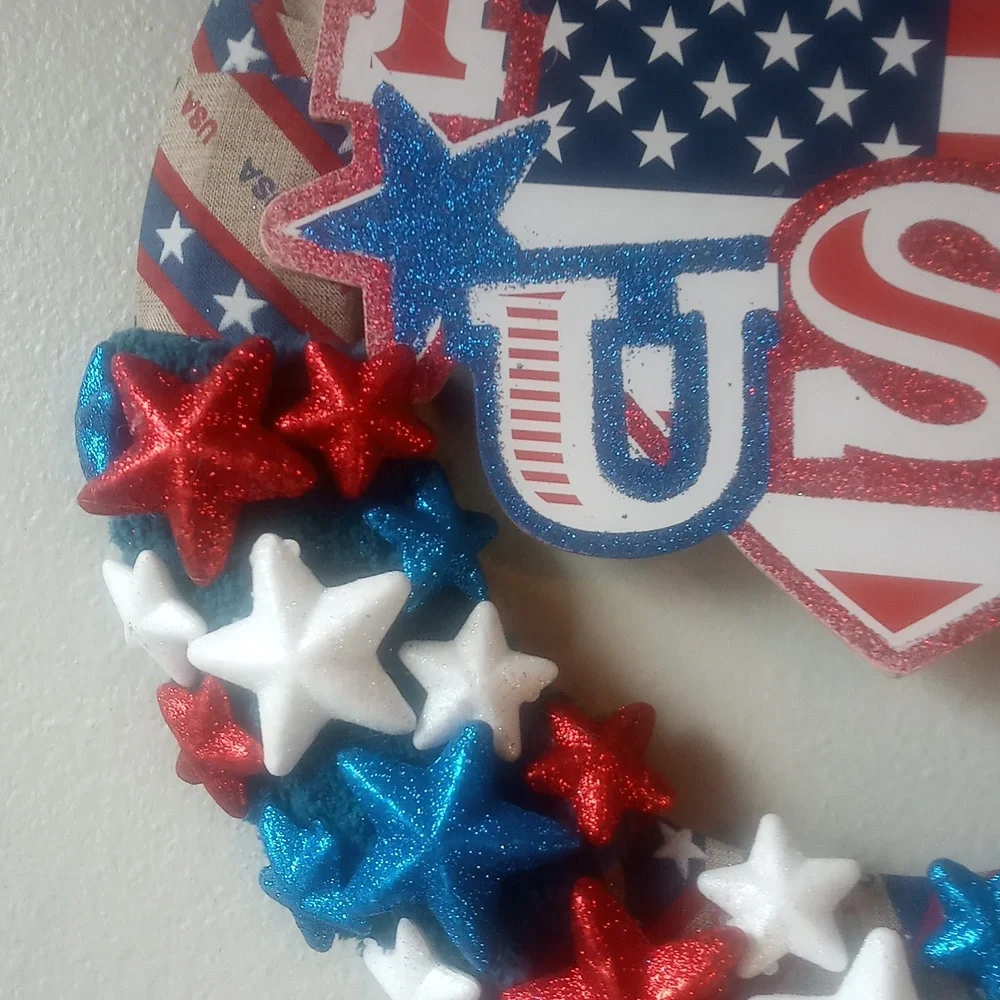 Memorial Day/ Fourth of July Wreath